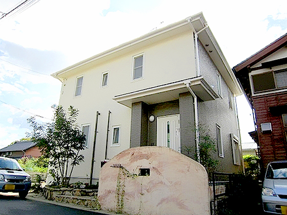 外壁　リフォーム　屋根　塗装　岡崎市　ガイナ　フッ素